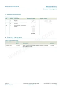 WNS30H100CQ 데이터 시트 페이지 2