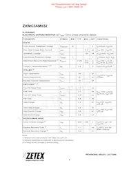 ZXMC3AM832TA數據表 頁面 4