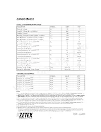ZXSDS2M832TA Datasheet Pagina 2