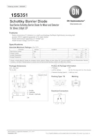 1SS351-TB-E Datasheet Cover