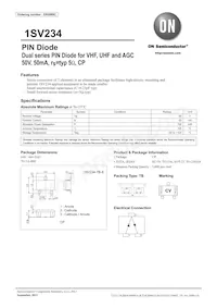 1SV234-TB-E Datasheet Cover