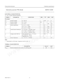 BAP51-04W Datasheet Page 3