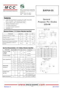 BAP64-05-TP Datasheet Copertura