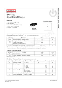 BAS16SL Datasheet Pagina 2