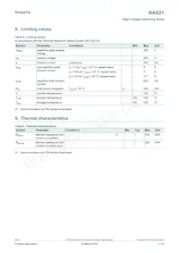 BAS21/8VL Datasheet Page 3