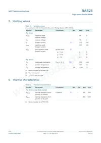 BAS28 Datasheet Page 4
