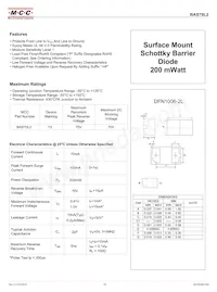 BAS70L2-TP Datasheet Cover