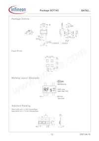 BAT 62-02W E6327數據表 頁面 12