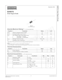 BAW76_T50R Datasheet Pagina 2
