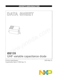 BB135 Datasheet Cover