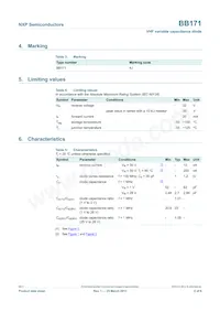 BB171X Datasheet Page 2