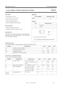 BB202 Datasheet Page 2
