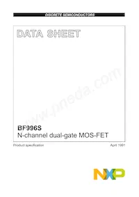 BF996S Datasheet Cover