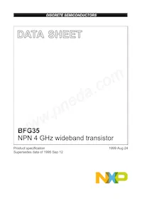 BFG35 Datenblatt Cover