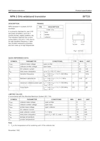 BFT25 Datasheet Page 2