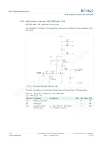 BFU520VL Datenblatt Seite 17