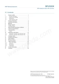 BFU520XVL Datasheet Pagina 22