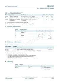 BFU530VL Datasheet Page 2