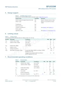 BFU530WF Datasheet Page 3