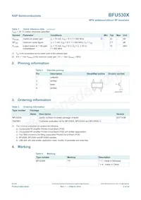 BFU530XVL Datasheet Page 2