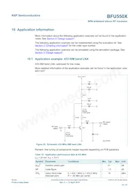 BFU550XVL Datasheet Page 15