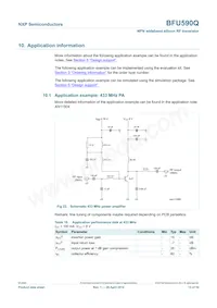 BFU590QX Datasheet Page 13