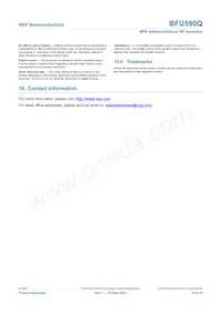 BFU590QX Datasheet Pagina 18