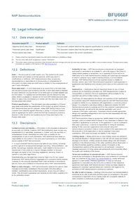 BFU668F Datasheet Page 12