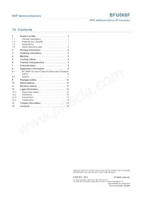 BFU668F Datasheet Page 14