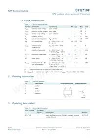 BFU710F Datasheet Page 2
