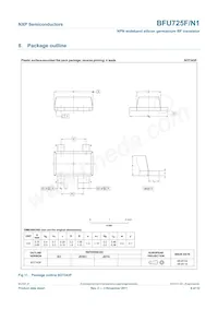 BFU725F/N1 Datasheet Pagina 8