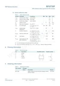 BFU730F Datasheet Page 2