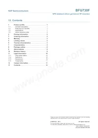 BFU730F Datasheet Page 12