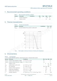 BFU730LXZ Datasheet Page 4