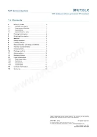 BFU730LXZ Datasheet Page 13