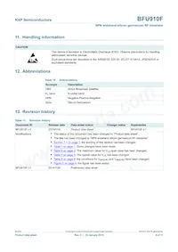 BFU910FX Datasheet Page 8
