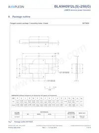 BLA9H0912LS-250GU Datasheet Page 7