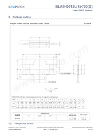 BLA9H0912LS-700U Datasheet Page 7
