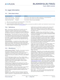 BLA9H0912LS-700U Datasheet Page 12