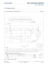 BLC10G18XS-400AVTZ 데이터 시트 페이지 12