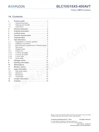 BLC10G18XS-400AVTZ Datasheet Page 16