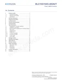 BLC10G18XS-400AVTZ Datasheet Pagina 16