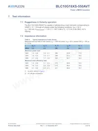 BLC10G18XS-550AVTY Datasheet Page 4
