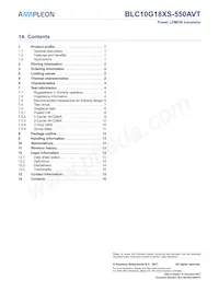 BLC10G18XS-550AVTY Datasheet Pagina 16