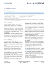 BLC10G18XS-551AVTZ Datasheet Page 12