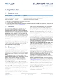 BLC10G22XS-400AVTY Datasheet Page 14