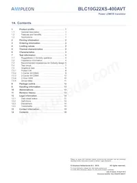 BLC10G22XS-400AVTY Datasheet Page 16