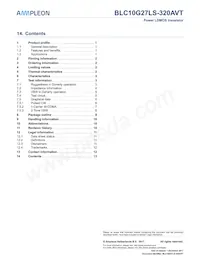 BLC10G27LS-320AVTZ Datasheet Page 13