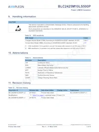 BLC2425M10LS500PZ Datasheet Page 7