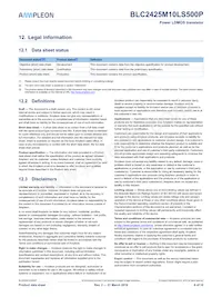 BLC2425M10LS500PZ Datasheet Page 8